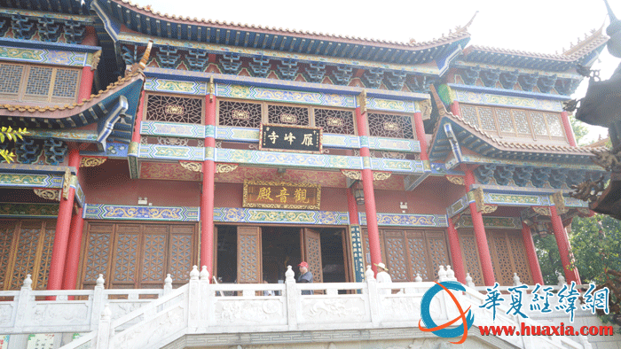 “千年古剎”雁峰寺。（攝影：虞鷹）