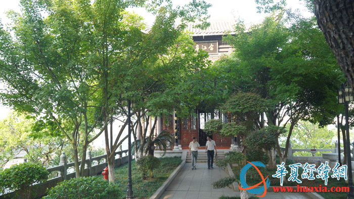 石鼓書(shū)院院內(nèi)景觀。（攝影：虞鷹）