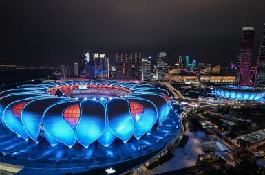 第19屆亞洲運(yùn)動(dòng)會(huì)開幕式在杭州舉行