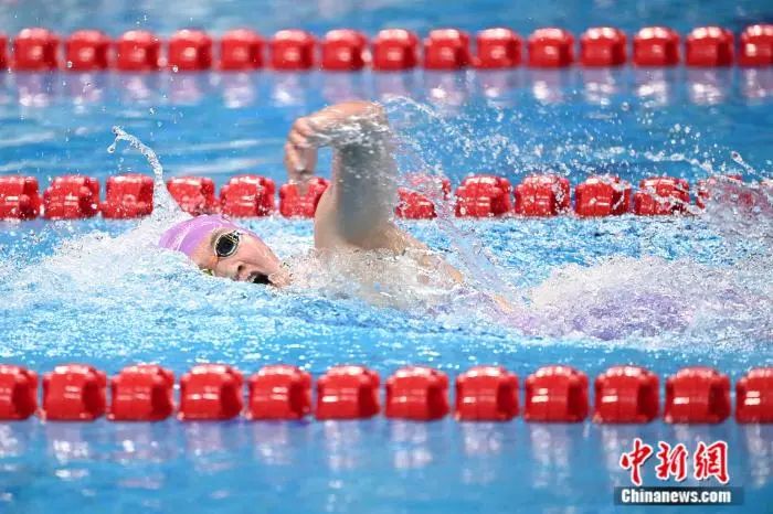 圖為李冰潔在比賽中。<a target='_blank' href='/'>中新社</a>記者 王東明 攝