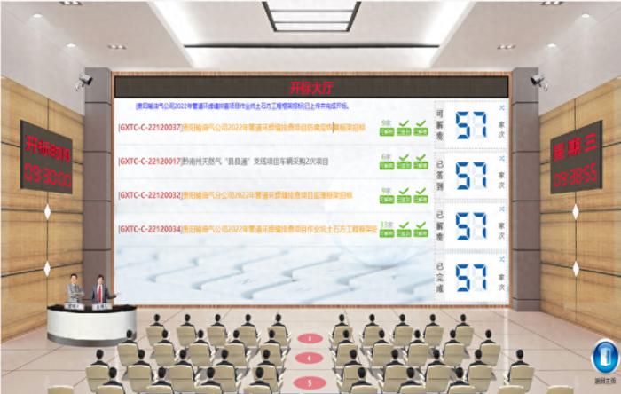 電子交易平臺網(wǎng)上開標(biāo)大廳