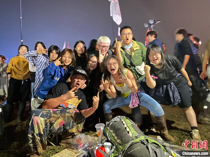 迷笛音樂節(jié)現(xiàn)場(chǎng)圖。受訪者供圖