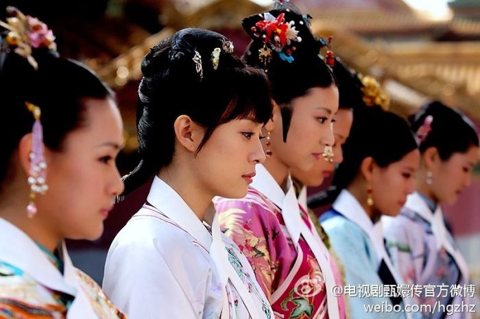 《甄嬛傳》劇照。圖源《甄嬛傳》官方微博