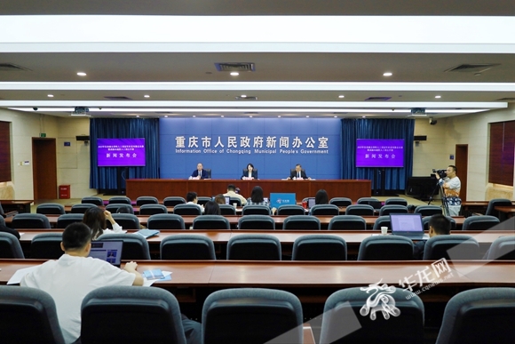 新聞發(fā)布會(huì)現(xiàn)場(chǎng)。華龍網(wǎng)記者 舒婷 攝