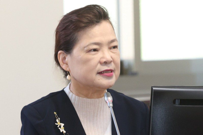 臺(tái)當(dāng)局經(jīng)濟(jì)部門負(fù)責(zé)人王美花。 圖片來源：臺(tái)灣《聯(lián)合報(bào)》