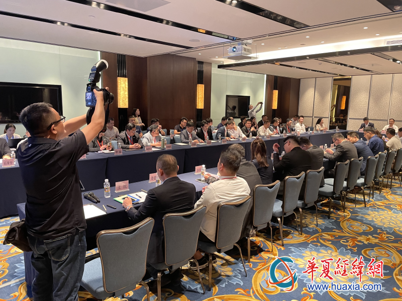 2023臺商峰會——瓊臺青年創(chuàng)新創(chuàng)業(yè)交流會現(xiàn)場。（攝影 李昕）