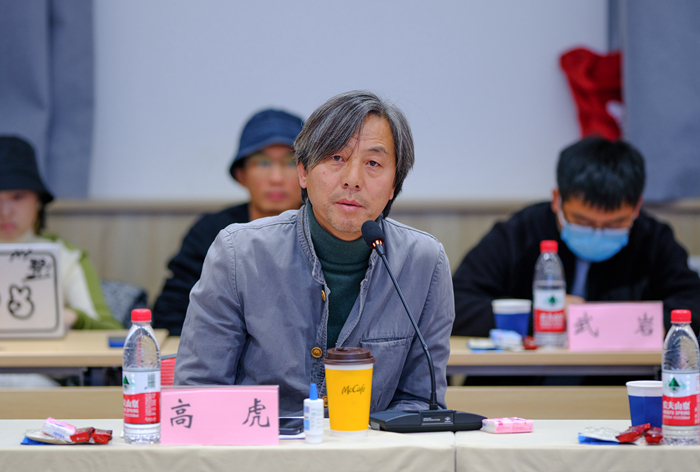 電影《好像也沒那么熱血沸騰》導(dǎo)演高虎。來源：主辦方供圖