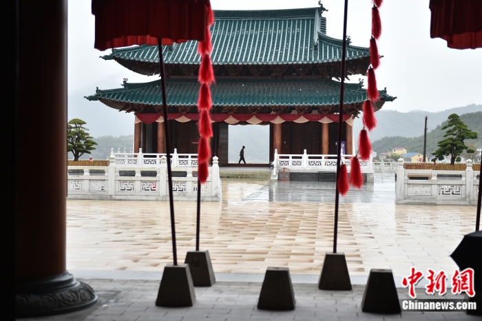 圖為朱子文化園。<a target='_blank' href='/' >中新網(wǎng)</a>記者 李駿 攝