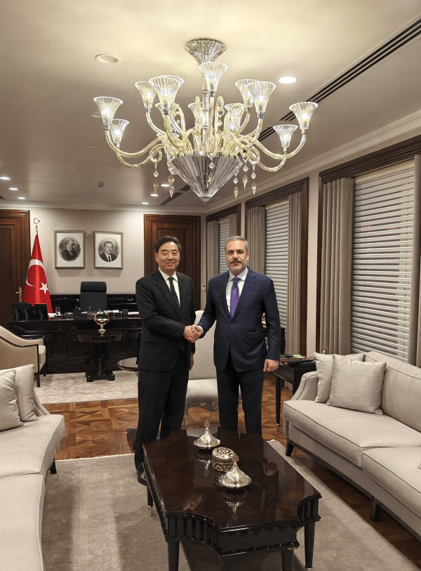 中國(guó)政府中東問(wèn)題特使翟雋訪(fǎng)問(wèn)土耳其