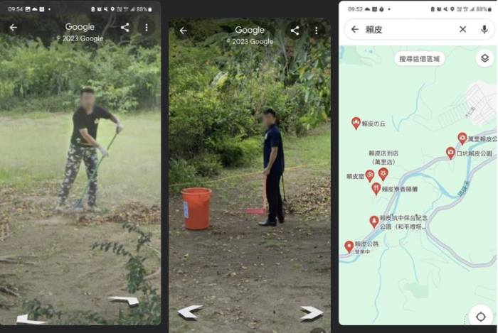 賴(lài)清德萬(wàn)里老家疑違建士兵駐守掃落葉