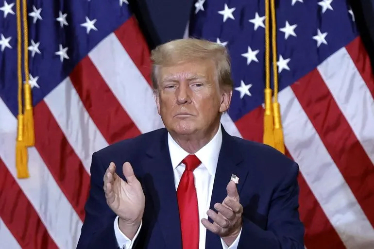 美國前總統(tǒng)特朗普。（圖源：法新社）