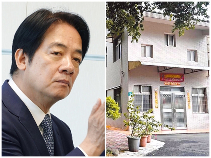 賴清德萬(wàn)里老家涉嫌違建，在網(wǎng)路上引發(fā)廣泛討論。（合成圖，中時(shí)資料照）