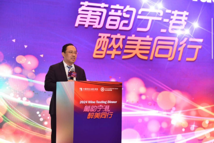 寧夏回族自治區(qū)葡萄酒管委會(huì)副主任徐玉波。主辦方供圖