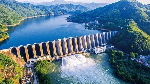 霍山縣的佛子嶺水庫。受訪者供圖