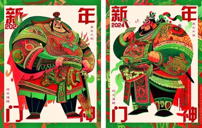 門扉上的守護(hù)——淺談門神年畫的審美演變