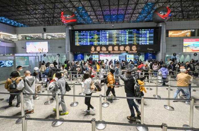 臺(tái)灣桃園機(jī)場(chǎng)。圖片來源：臺(tái)灣中時(shí)新聞網(wǎng) 陳麒全 攝.jpg