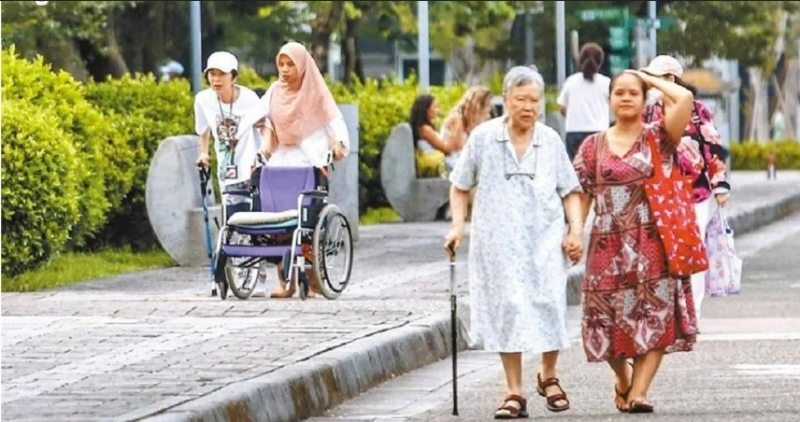 截至2023年底，臺(tái)灣移民勞工人數(shù)達(dá)75.3萬人。 圖自臺(tái)媒.jpg