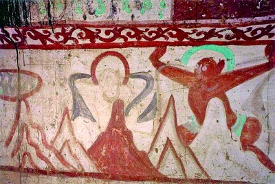 山水無(wú)聲壁上觀——敦煌早期壁畫(huà)中的配景山水 山水無(wú)聲壁上觀——敦煌早期壁畫(huà)中的配景山水