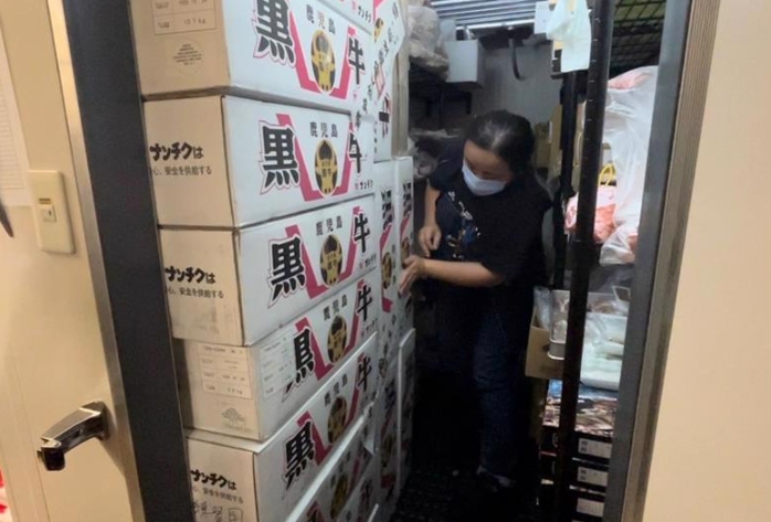 臺中市頂級和牛燒肉店用過期食材