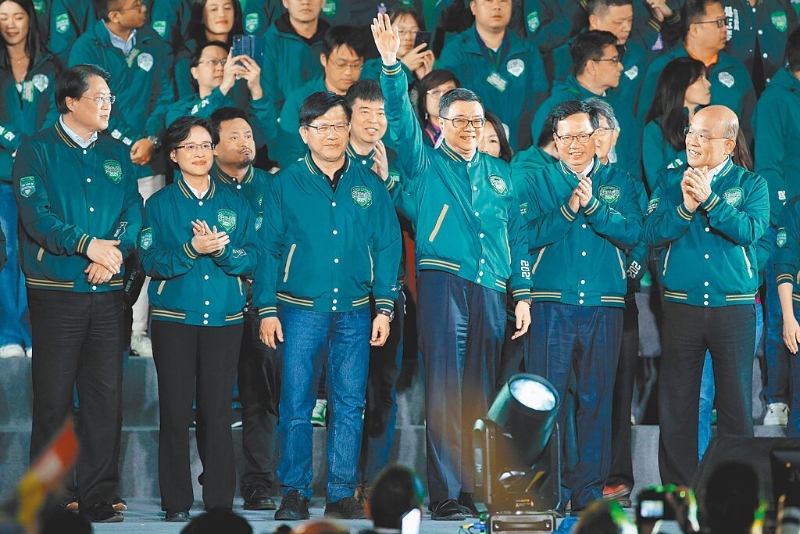 臺當局新當選領(lǐng)導(dǎo)人賴清德第一波行政團隊人事拍板，新一任行政機構(gòu)正副負責人為卓榮泰、鄭麗君。(本報資料照片)  圖片來源：臺灣“中時新聞網(wǎng)”.jpg