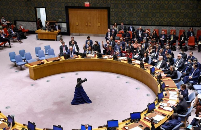 聯(lián)合國安理會示意圖