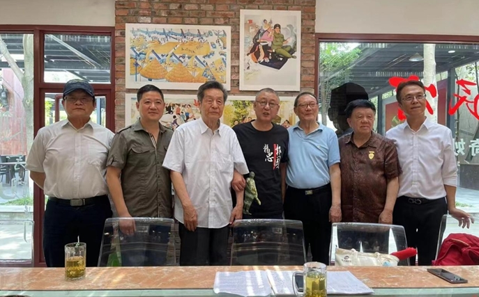 與建川博物館樊建川館長(zhǎng)合影