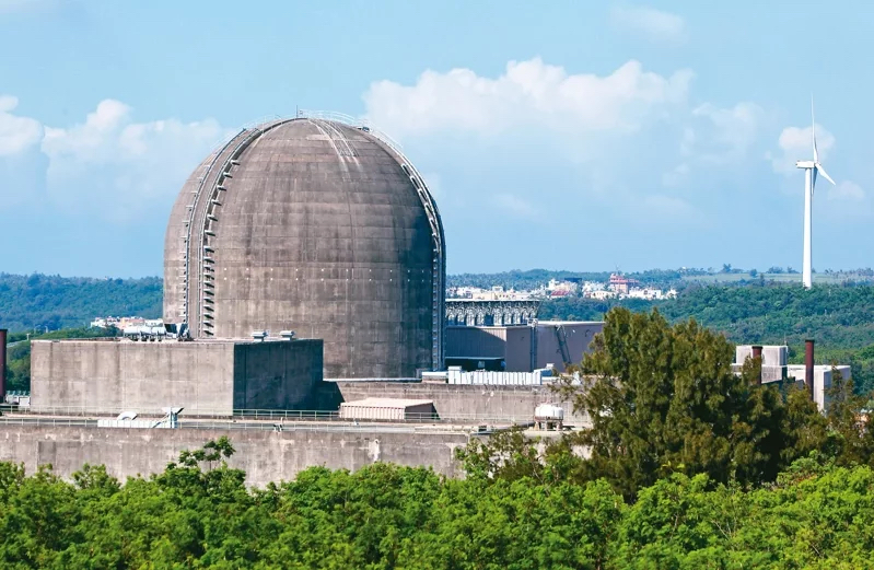 臺灣“核三廠”。（圖源：臺灣《聯(lián)合報》）