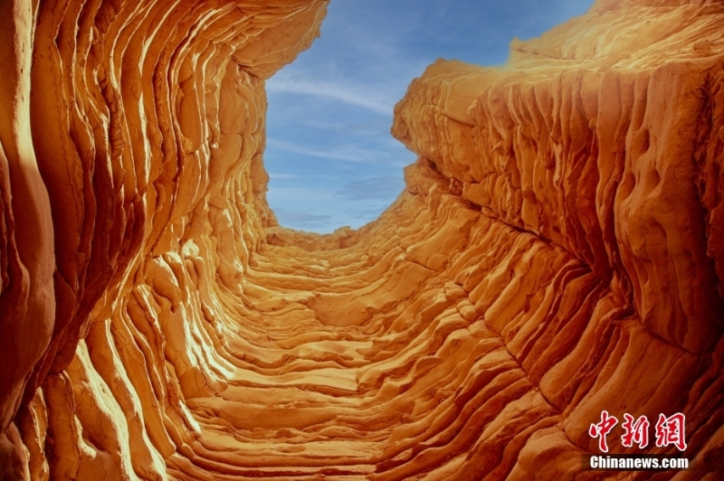 新疆哈密:大海道雅丹地貌形態(tài)萬千