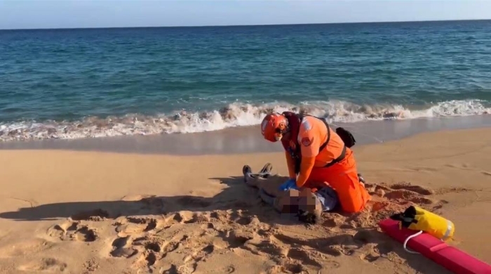 臺灣澎湖縣沖浪景點“山水沙灘”　發(fā)生男子溺斃