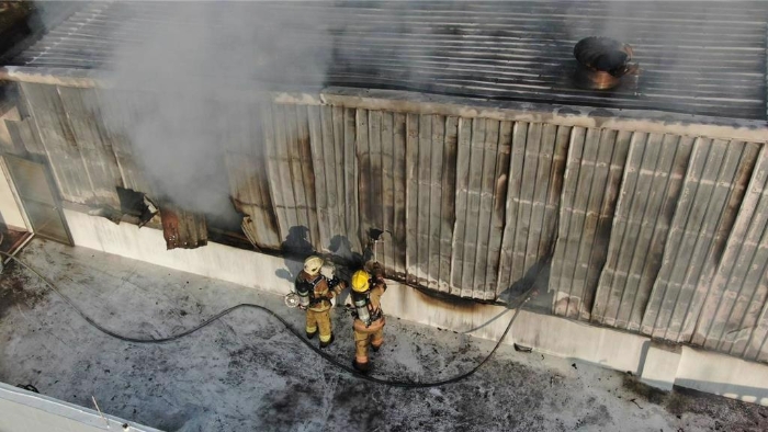 臺(tái)南市火災(zāi)示意圖