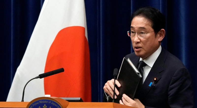 日本首相岸田文雄。（圖源：路透社）