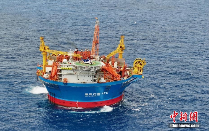 中國海油“海葵一號”“?；枴蓖懂a(chǎn)