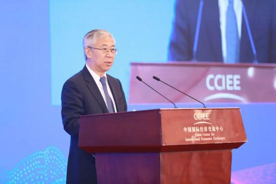 國家發(fā)改委副主任趙辰昕。中國國際經(jīng)濟(jì)交流中心 供圖