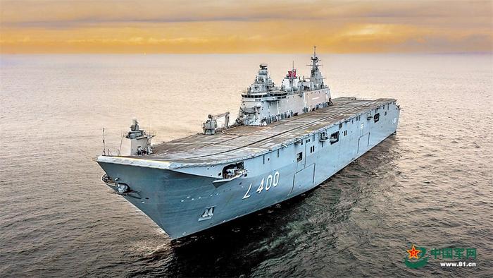 土耳其“阿納多盧”號無人機航母。資料圖片