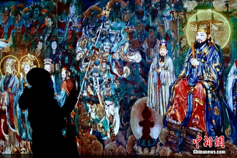 “觀妙入真——山西永樂(lè)宮文物精粹暨數(shù)字藝術(shù)大展”北京站向公眾開(kāi)放