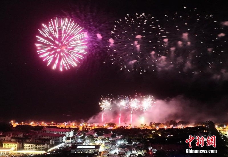 2025年海峽兩岸春節(jié)焰火晚會在廈門與金門兩地同時舉辦