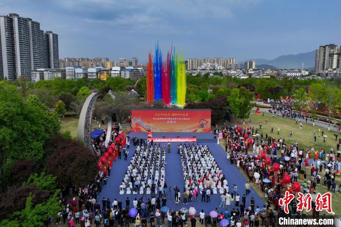 圖為開幕式現(xiàn)場。記者 劉忠俊 攝