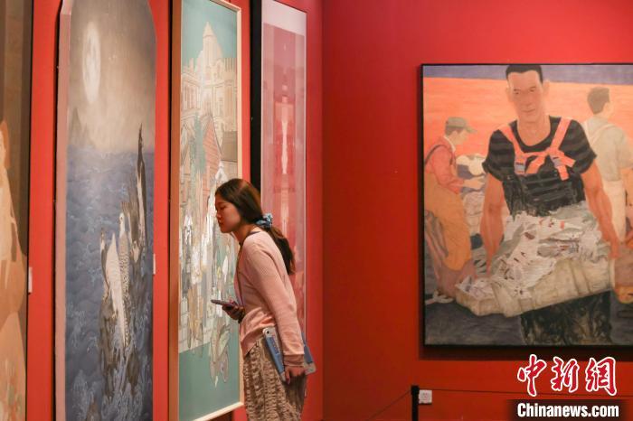 第十二屆中國(guó)工筆畫作品展亮相江蘇省美術(shù)館