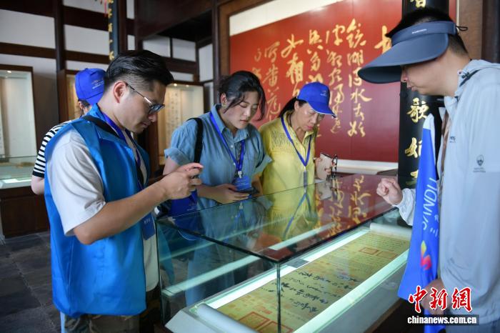 兩岸自媒體人在皖開啟尋跡李白之旅