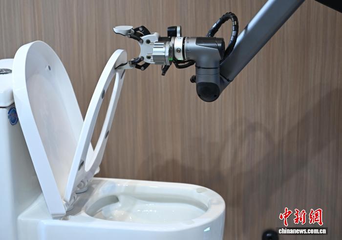 探館全球數(shù)貿(mào)會：AI進(jìn)入生活機器人“顯身手”