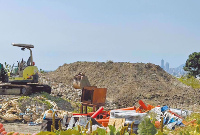 高雄“柏油山”勘查現(xiàn)場(chǎng)