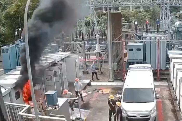 臺電蘭陽發(fā)電廠天埤開關(guān)場16日上午發(fā)生驚悚工安意外