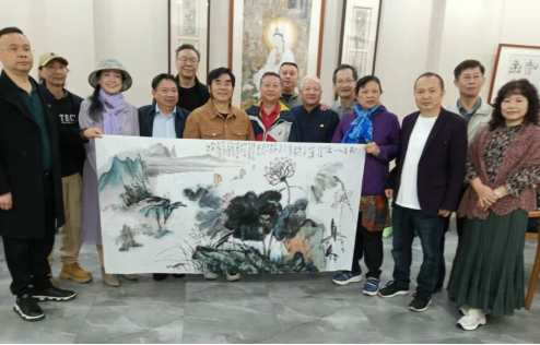 4.臺(tái)灣大風(fēng)堂書畫研究會(huì)畫家到成都參訪交流288