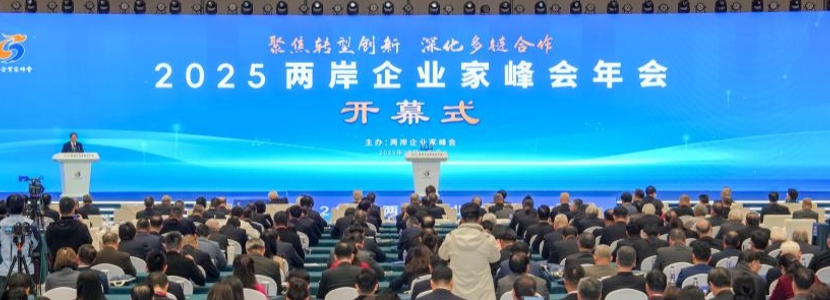 2025兩岸企業(yè)家峰會(huì)年會(huì)：聚焦轉(zhuǎn)型創(chuàng)新 深化多鏈合作