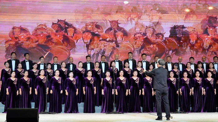 “黃河韻·兩岸情”紀(jì)念抗日戰(zhàn)爭(zhēng)勝利80周年晉臺(tái)民間樂(lè)團(tuán)交流音樂(lè)會(huì)