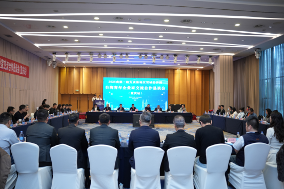 2025助力成渝地區(qū)雙城經(jīng)濟圈臺灣青年企業(yè)家交流合作懇談會