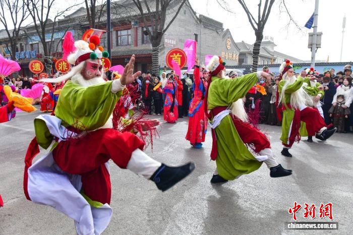 山西朔州年味濃非遺鬧春引客來(lái)